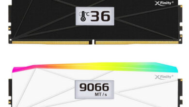 V-Color представила модули памяти XFinity+ DDR5 с встроенным OLED-экраном