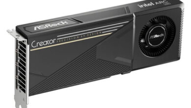 Видеокарта Intel Arc Pro B60 с 24 Гбайт GDDR6 замечена в рознице по цене $599