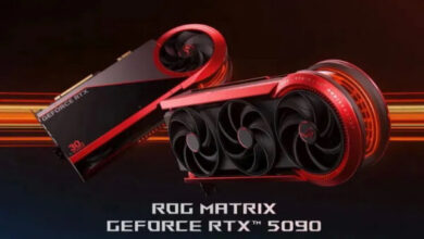 Asus ROG Matrix Platinum GeForce RTX 5090 показалась в Европе по цене выше €4000