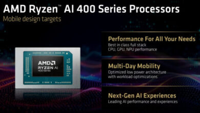 AMD представила мобильные процессоры Ryzen AI 400 — они почти не отличаются от Ryzen AI 300