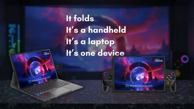 Lenovo покажет на MWC 2026 концепт портативной приставки Legion Go со складным дисплеем