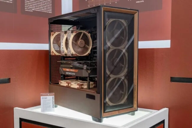 Noctua готовит корпус для ПК с фирменными вентиляторами и деревянной панелью