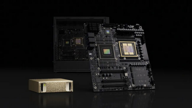 Nvidia наконец выпустила рабочую станцию DGX Station на базе GB300 Grace Blackwell &mdash; у неё почти полтерабайта&nbsp;LPDDR5X