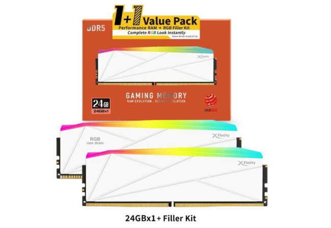 V-Color выпустит антикризисные комплекты DDR5 &mdash; с настоящей памятью и RGB-муляжами