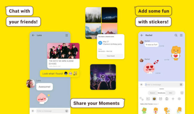 Набирающий популярность среди россиян корейский мессенджер KakaoTalk решил зарегистрировать бренд в России