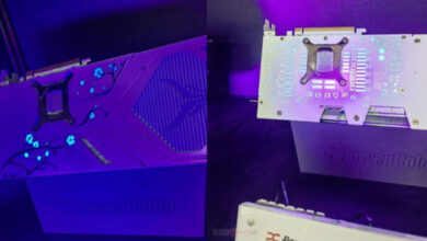 PowerColor показала видеокарты Radeon RX 9000, которые святятся под ультрафиолетом