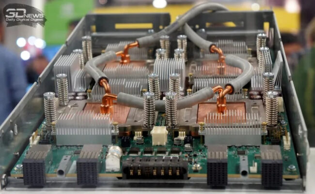 Nvidia будет охлаждать серверы горячей жидкостью &mdash; это радикально снизит потребление энергии и воды в ЦОД