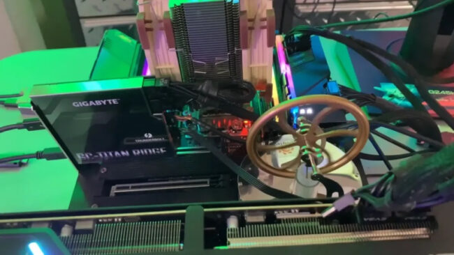 Бывший инженер Microsoft запустил двигатель Стирлинга на тепле процессора AMD Threadripper