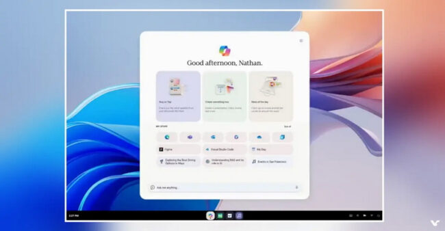 Microsoft разрабатывала ИИ ОС, отличную от Windows &mdash; с глубокой интеграцией Copilot и агентов