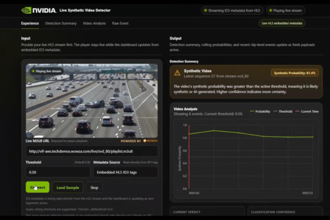 Nvidia научилась определять видеофейки