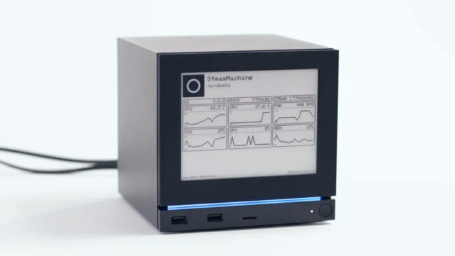 Valve опубликовала инструкцию по созданию панели с E Ink-дисплеем для Steam Machine