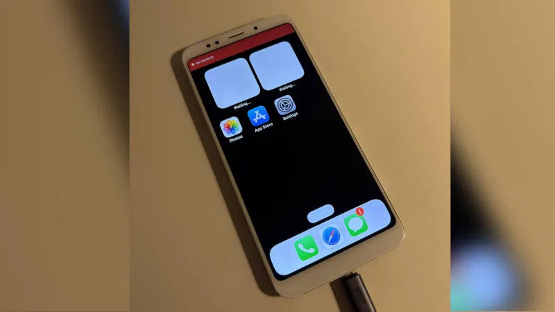 На Android-смартфонах научились запускать iOS &mdash; но пользоваться таким &laquo;хакайфоном&raquo; пока мучительно